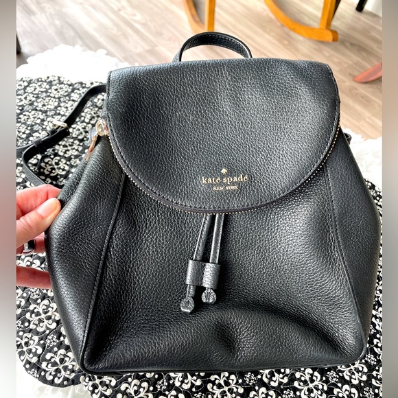 EUC! Kate Spade Leila Medium Flap Backpack - Picture 1 of 7